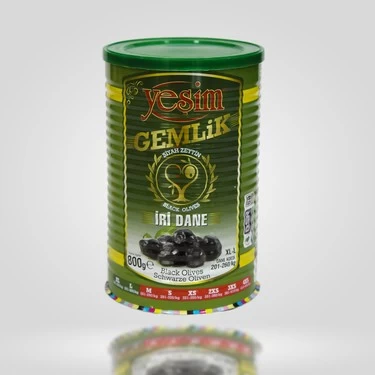 YEŞİM BLACK OLIVE 800 GR TIN