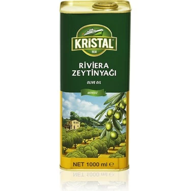 KRİSTAL RİVİERA OLIVE OIL TIN 1 LT*6