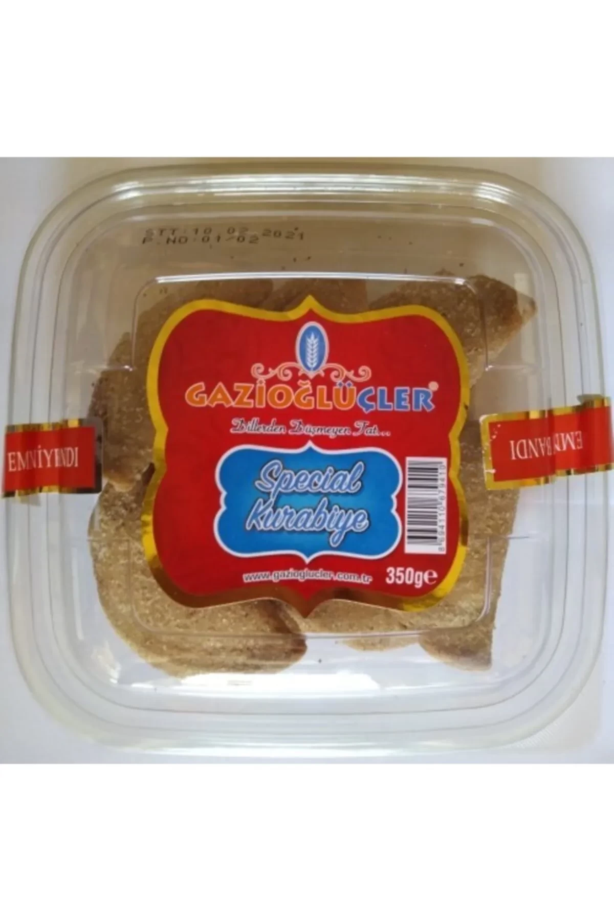 GAZİOĞLU SPECİAL COOKIE 350 GR*16