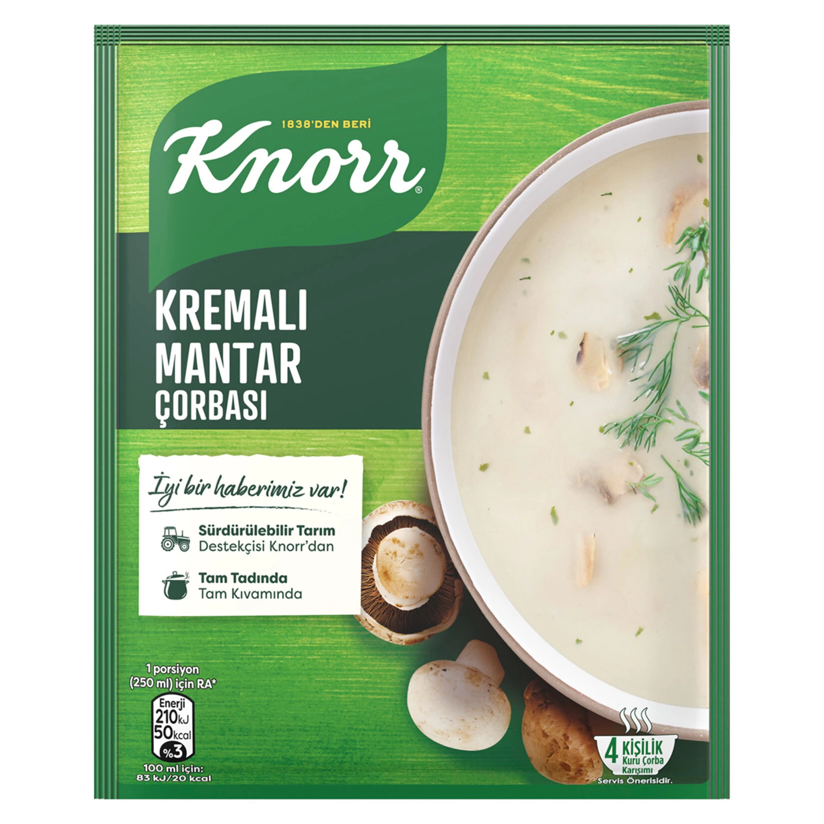 KNORR MUSHROOM WITH CREAM SOUP