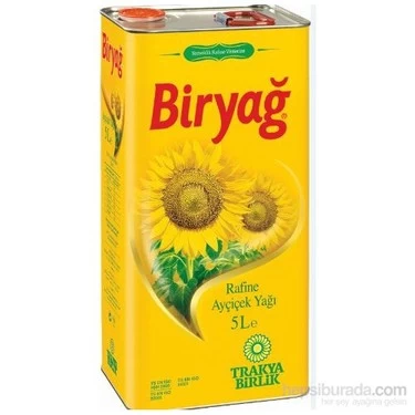 BİRYAĞ SUNFLOWER OIL 18 LT