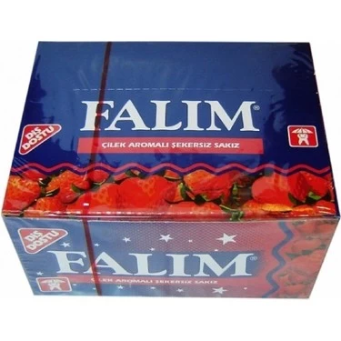 FALIM GUM SUGAR FREE STRAWBERRY