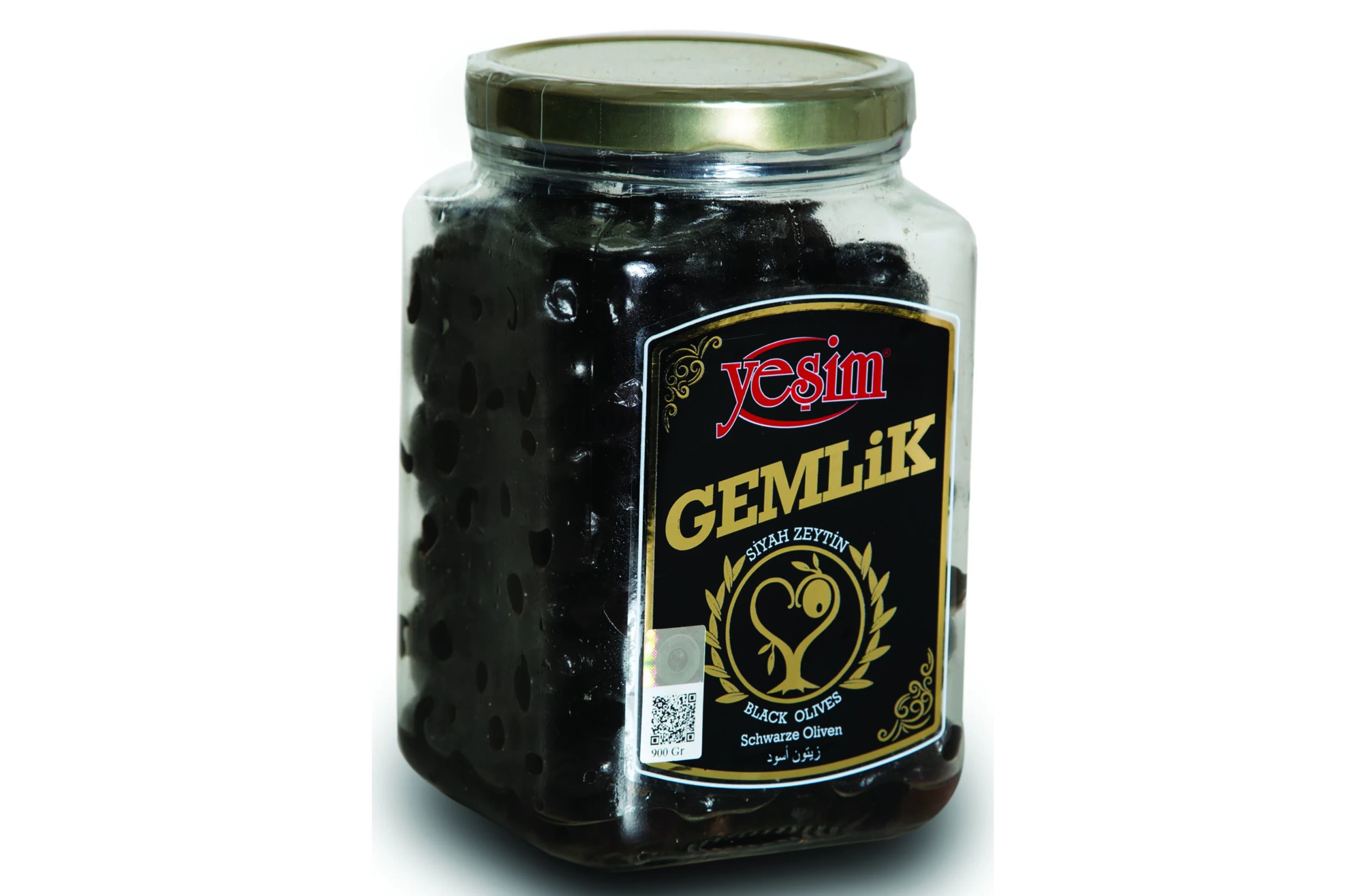 YEŞİM GEMLİK BLACK OLIVES 900GR*6