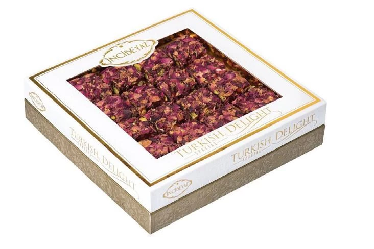 Special Turkish Delight Pistachio Rose Petals