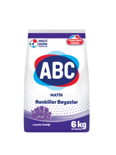 ABC Powder Detergent Lavender Freshness 6 kg