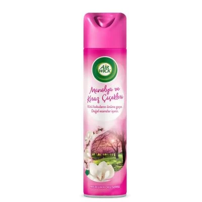 Air Wick Aerosol Magnolia and Cherry Blossom Air Freshener 300 ml