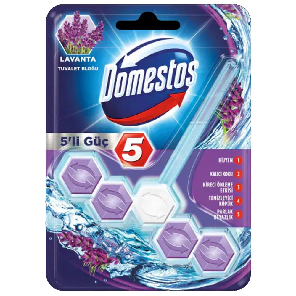 Domestos 5-Way Power Lavender 55 gr