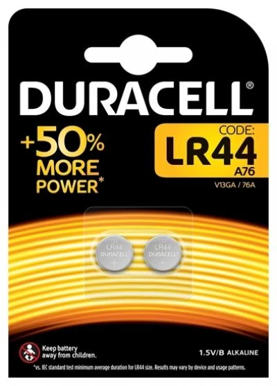 Duracell Special Alkaline LR44 2 2 pc