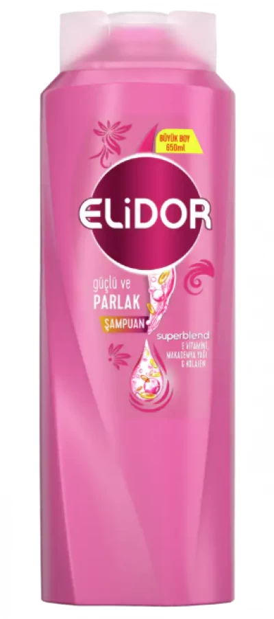 Elidor Shampoo for Strong and Shiny Hair 650 ml