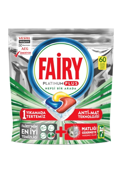 Fairy Tabs Platinum 60 pcs