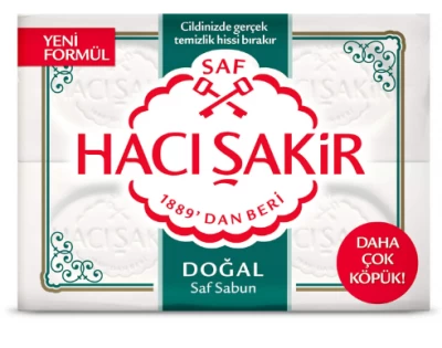 Hacı Şakir Bar Soap Natural 800 gr