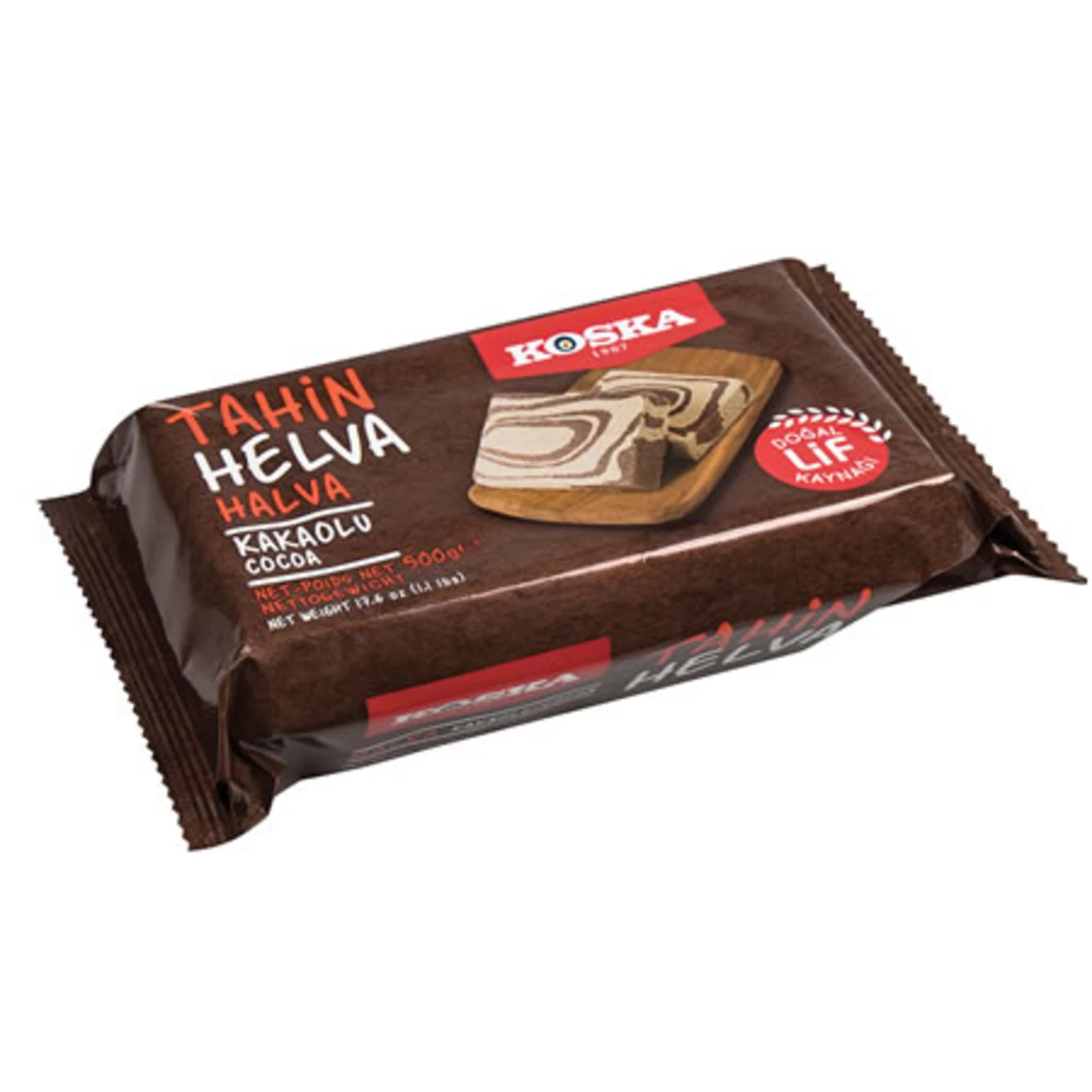 KOSKA 500 GR HALVA WITH COCOA *12