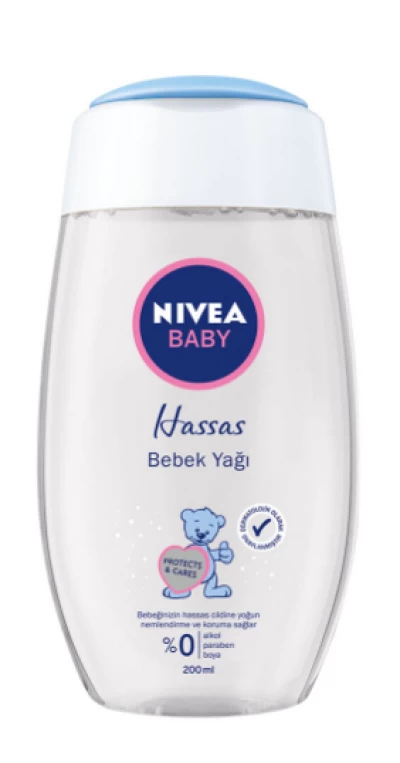 Nivea Baby Oil Sensitive 200 ml