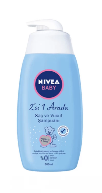 Nivea Baby Shampoo 2 in 1 Hair&Body 750 ml