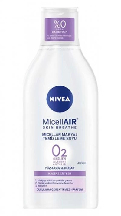 Nivea Facial Care Micellair Cleansing Water Sensitive Skin 400 ml