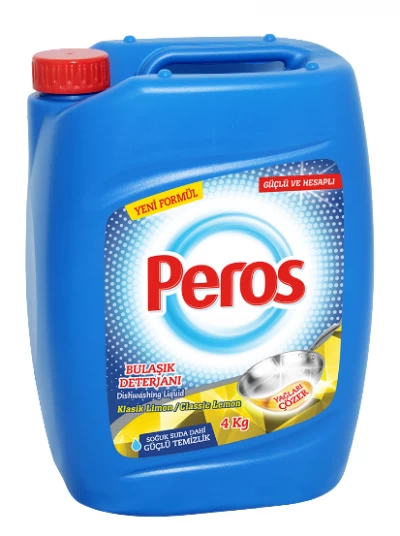 Peros Dishwashing Liquid Lemon 4 kg