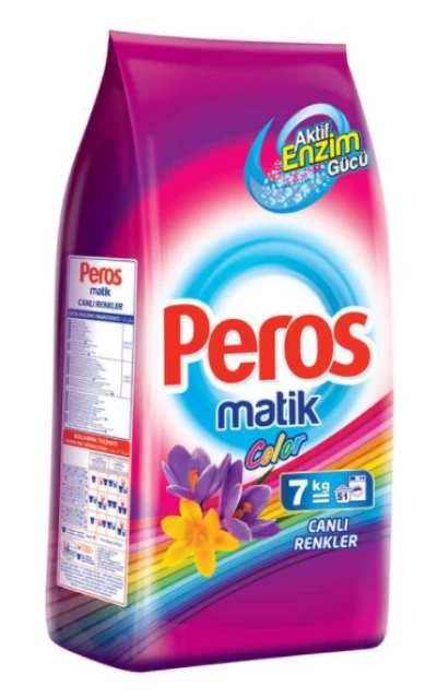 Peros Powder Detergent Glamarous Colors 7 kg