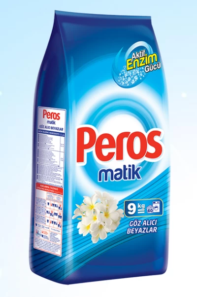 Peros Powder Detergent Glamarous Whites 9 kg