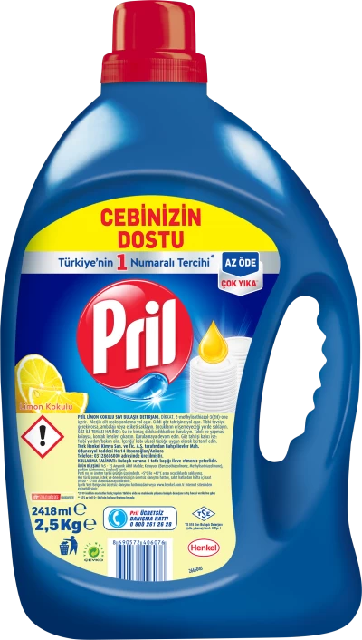 Pril Liquid Lemon 2.5 kg