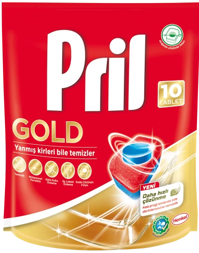 Pril Tabs Gold Doypack 10 pcs