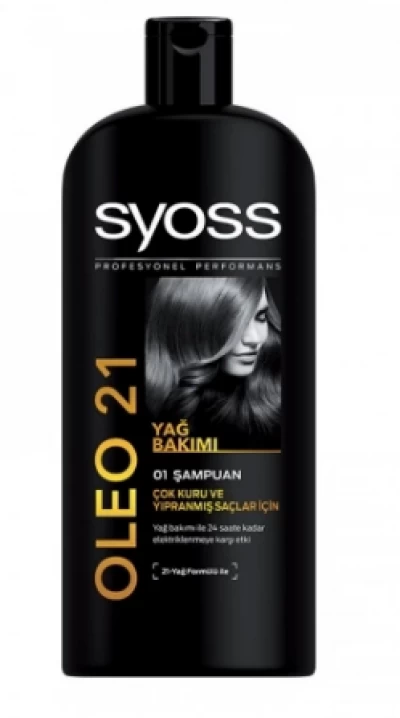 syoss Oleo 21 Shampoo for Very Dry and Damaged Hair 550 ml