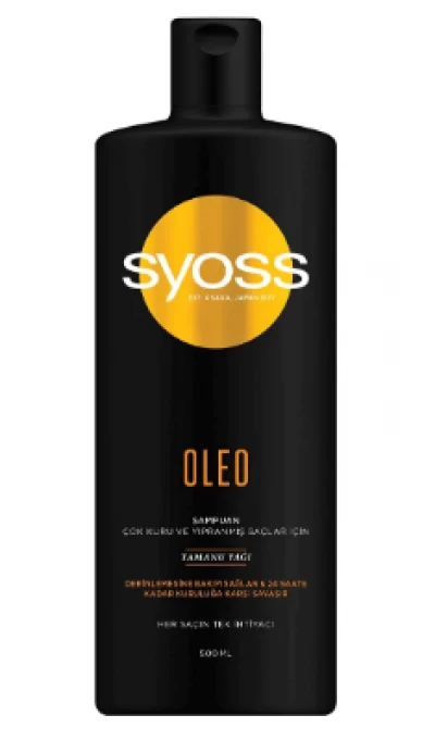 syoss Oleo Tamanu Oil Shampoo for Very Dry and Damaged Hair 500 ml