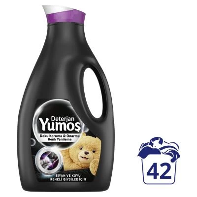 Yumoş Liquid Detergent for Black and Dark Clothes 2520 ml