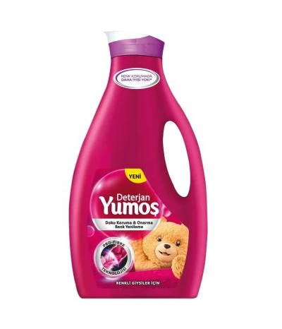 Yumoş Liquid Detergent for Colorful Clothes 2520 ml